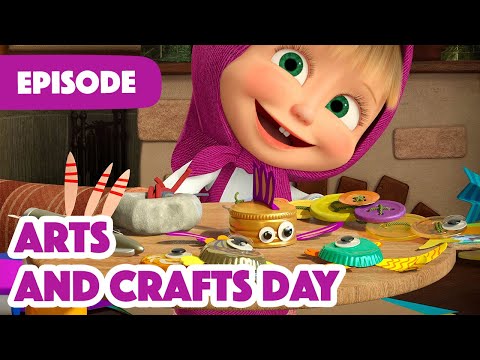 NEW EPISODE ✂️???? Arts and Crafts Day ???????? (Episode 131) ???? Masha and the Bear 2023