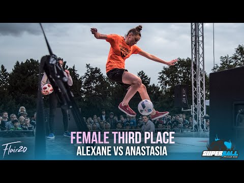 Alexane v Anastasia - Female Third Place Battle | Super Ball 2018