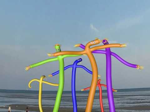 C4D - Inflatable Man
