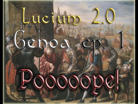 Lucium Total War - Genoa, ep 1: War on the Horison