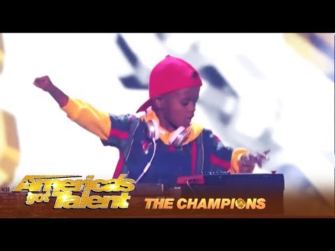 DJ Arch Jr: The YOUNGEST DJ In The World Comes To America! | America's Got Talent: Champions