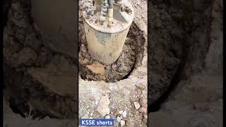 How Engineers Dig Pile Foundations Faster 🤯🏗️ #Construction #Engineering