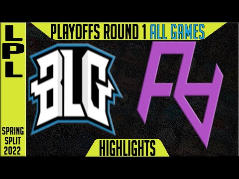 BLG vs RA Highlights ALL GAMES | LPL Spring Playoffs Round 1 Match 1 | Bilibili Gaming vs Rare Atom