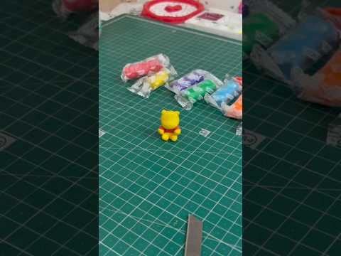 Let’s try modelling clay (DOMS)🧸❤️ #clay #clayarts #clayartists #art #artist #doms #modeling