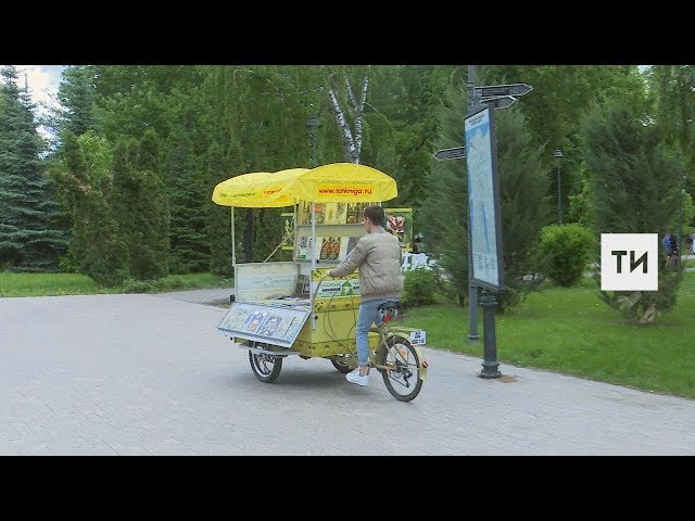 По улицам Казани будет курсировать первый в России книгорикша