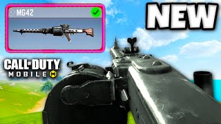 *NEW* MG42 GUN is OVERPOWERED in COD MOBILE 🤯
