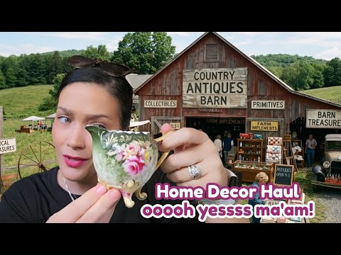 COUNTRY THRIFT STORES FOR THE WIN! #homedecor #vintagestyle