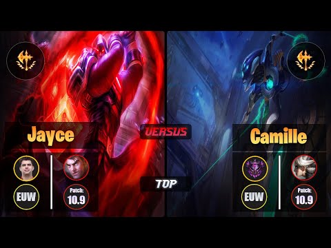 Bwipo JAYCE (Top) [Conqueror] VS CAMILLE - Master EUW Patch 10.9