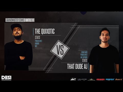 That Dude AJ vs Quixotic