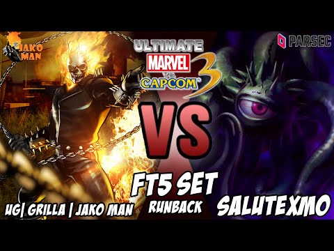 UMVC3 Parsec FT5 Set Runback  - UG| Grilla | Jako Man VS Salutexmo
