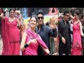Bhushan Kumar S Wife Divya Khosla S ZABARDUST Desi Dance At T Series Ganpati Visarjan 2019