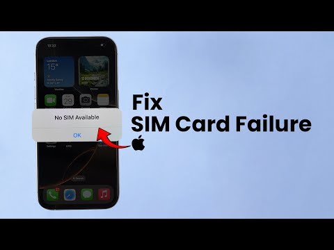 How to Fix 'No SIM Card' or SIM Card Failure on iPhone?