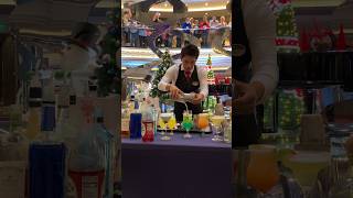 Acrobatic Cocktail Demonstration (Part 2) - MSC Meraviglia