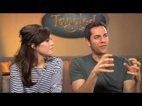 Disney Tangled Interview with Mandy Moore and Zachary Levi
