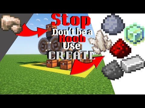 Create Mod Ore Processor!! (Quick, Easy, and Small)