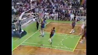 Bill Laimbeer's Chasedown Block on Scott Wedman