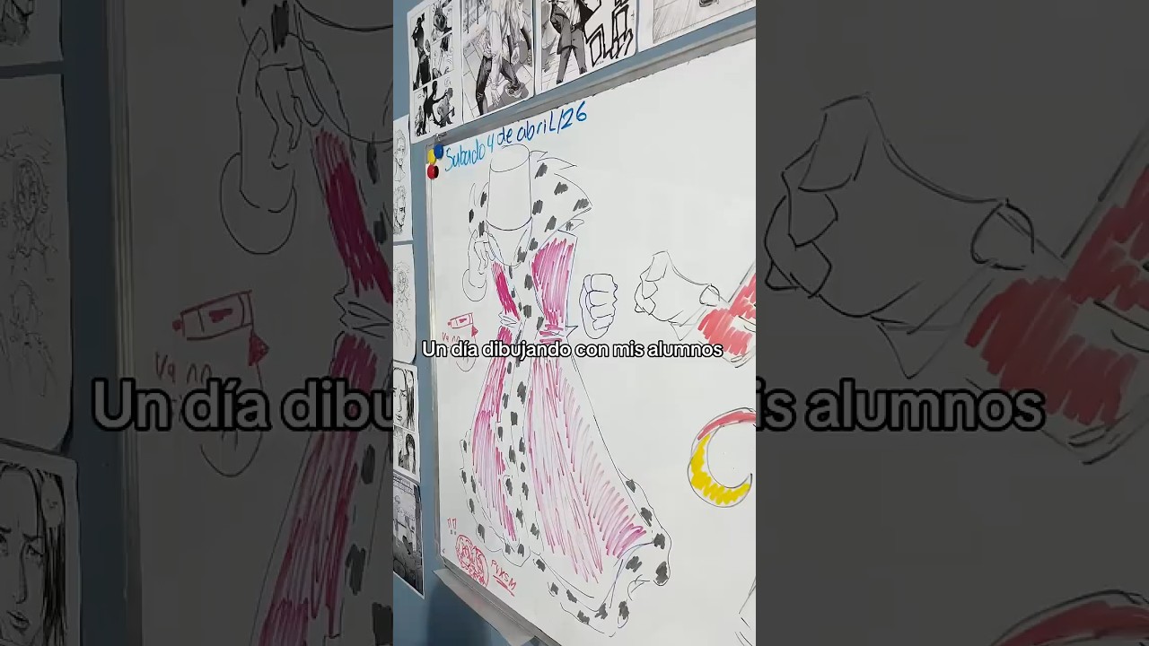 Un día de clases con mis alumnos. #fypyoutube #drawingforkids