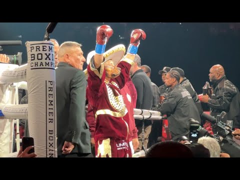 Isaac ‘Pitbull’ Cruz’s Walk Out That Made The Crowd Go INSANE vs Lamont Roach!