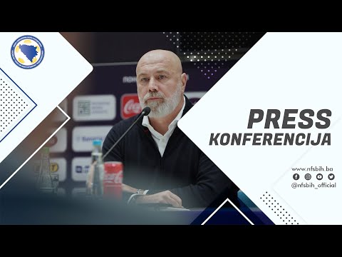 Službena PRESS konferencija reprezentacije Bosne i Hercegovine nakon utakmice sa Rumunijom