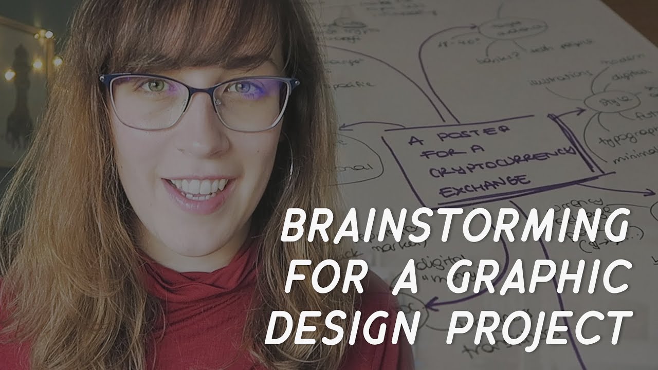 Brainstorming ideas for a graphic design project // Virginia Delgado