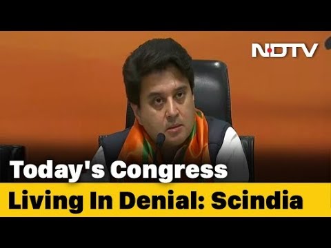 Rich Praise For PM Modi From Jyotiraditya Scindia As He Joins BJP