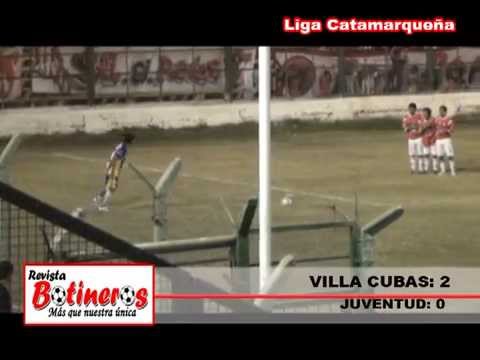 Liga Catamarqueña de Fútbol: Villa Cubas 2 - Juventud 0 (Exclusivo Botineros)