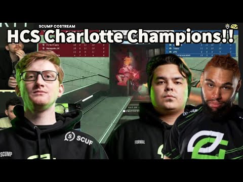 Scump Reacts To OpTic's Victory Over FaZe At HCS Charlotte!!