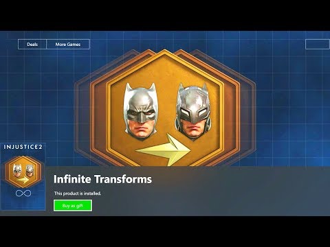 Injustice 2 Legendary Edition - INFINITE Gear Transforms