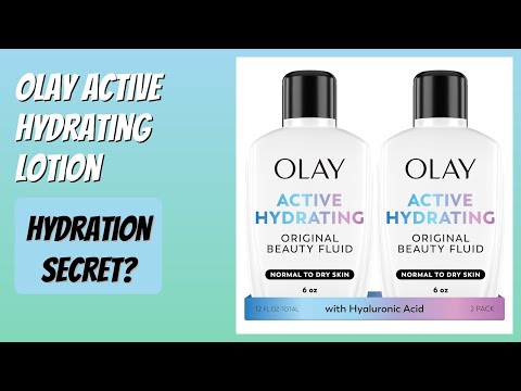REVIEW (2026): Olay Active Hydrating Lotion. Features.