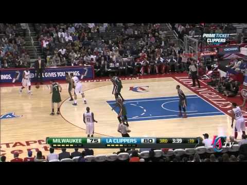 Blake Griffin Triple Double vs Bucks Highlights (Mar 06 2013)