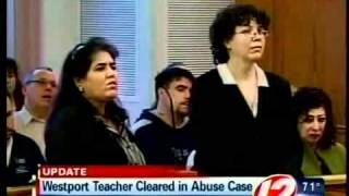 preview picture of video 'Westport teacher cleared in abuse case'