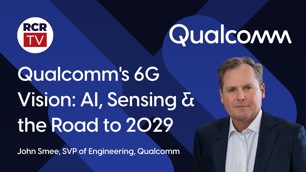 Qualcomm's 6G Vision: AI, Sensing & the Road to 2029 | John Smee at MWC 2026