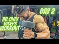 DUMBBELL ONLY HOME BICEPS WORKOUT I DAY 2 I RAHUL FITNESS