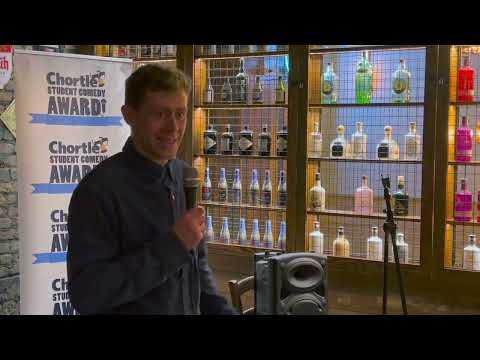 Joe Riley at the Chortle Student Comedy Award 2022
