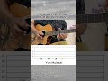 Ek Ajnabee Haseena Se Easy Guitar Tabs For Beginners 1 String Practice Guitarshorts Tutorial