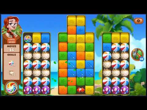 Lost Island Blast Adventure Level 1520 - NO BOOSTERS 🏝️ | SKILLGAMING ✔️