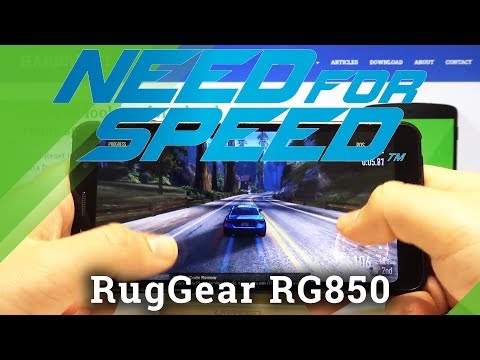 TEST Need for Speed in RugGear RG850 – FPS Checkup