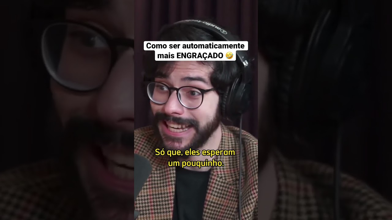 O SEGREDO PARA SER MAIS ENGRAÇADO! (comediantes usam isso)