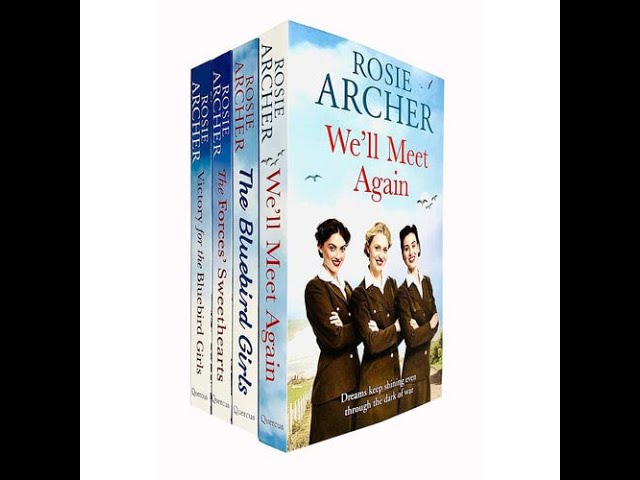 Vídeo relacionado con Rosie Archer The Bluebird Girls Collection Juego de 4 libros (Nos volveremos a encontrar, The Bluebird Girls, The Forces Sweethearts, Victory for the Bluebird Girls)