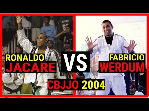BJJ HISTORY: Ronaldo Jacare vs Fabricio Werdum JIU Jitsu Match CBJJO 2004