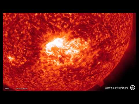 Click to Watch the Sun spits fire at Earth, is doomsday upon us? video Click to Watch the Sun spits fire at Earth, is doomsday upon us? video