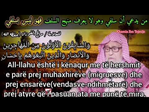 Pretendimi unë jam selefi.