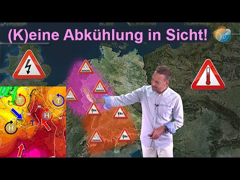 (No) cooling! Risk of severe weather, renewed heat. Current thunderstorm and weather forecast for...