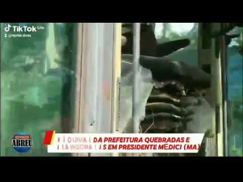 MÁQUINAS DA PREFEITURA DA PREFEITURA DE PRESIDENTE MÉDICI (MA)