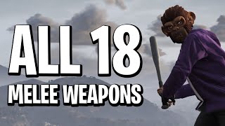 How To Get ALL 18 Melee Weapons In GTA Online!