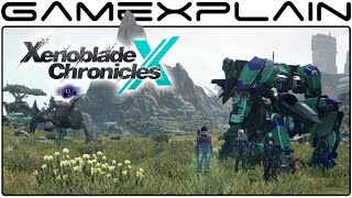 Xenoblade Chronicles X: On-foot Battles & Skell Exploration at Morning, Day, & Night