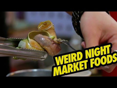 WEIRDEST FOODS AT THE NIGHT MARKET! | Fung Bros thumnail
