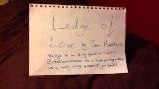 Ledge of love by Jon Huertas cover.