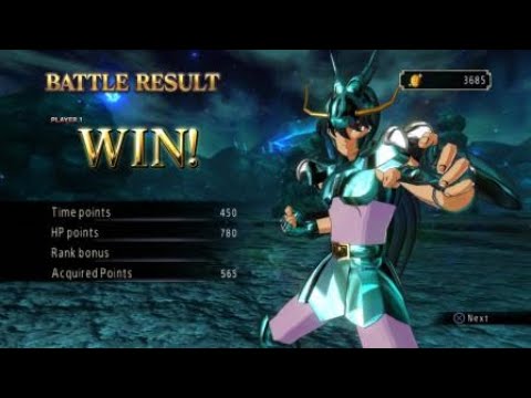 Saint Seiya: Soldiers' Soul - Dragon Shiryu Vs Cancer Deathmask