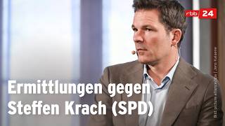 Durchsuchungen bei SPD-Spitzenkandidaten Steffen Krach – Staatsanwalts